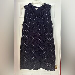 Talbots polka dot dress